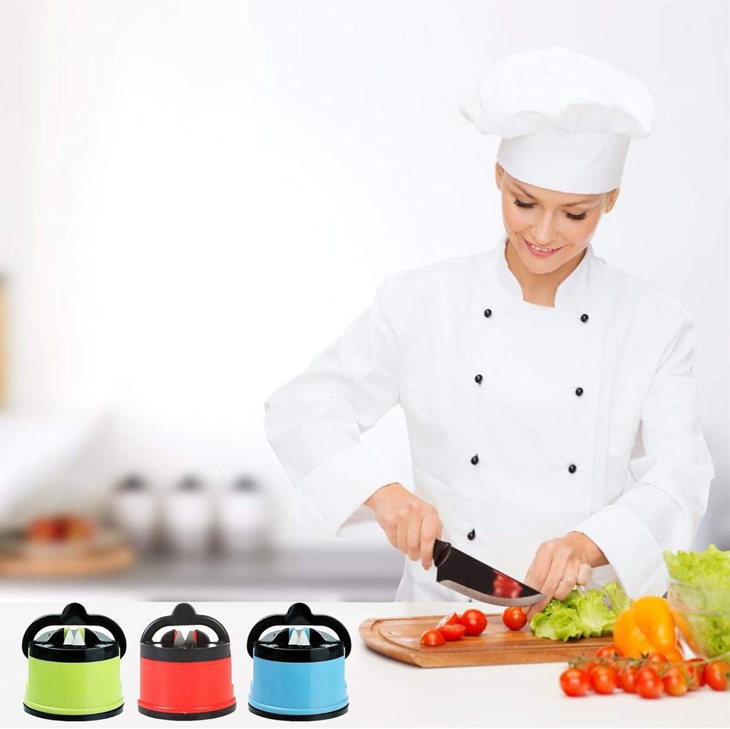 aiguiseur couteau cuisinier