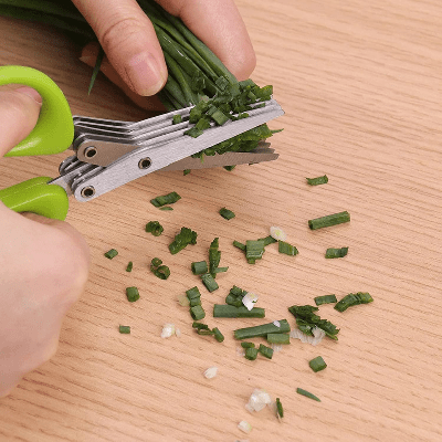 ciseaux de cuisine persil