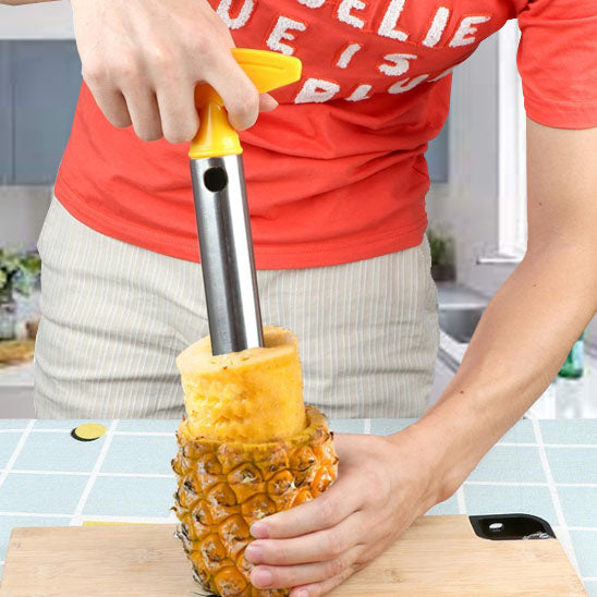 coupe ananas couleur