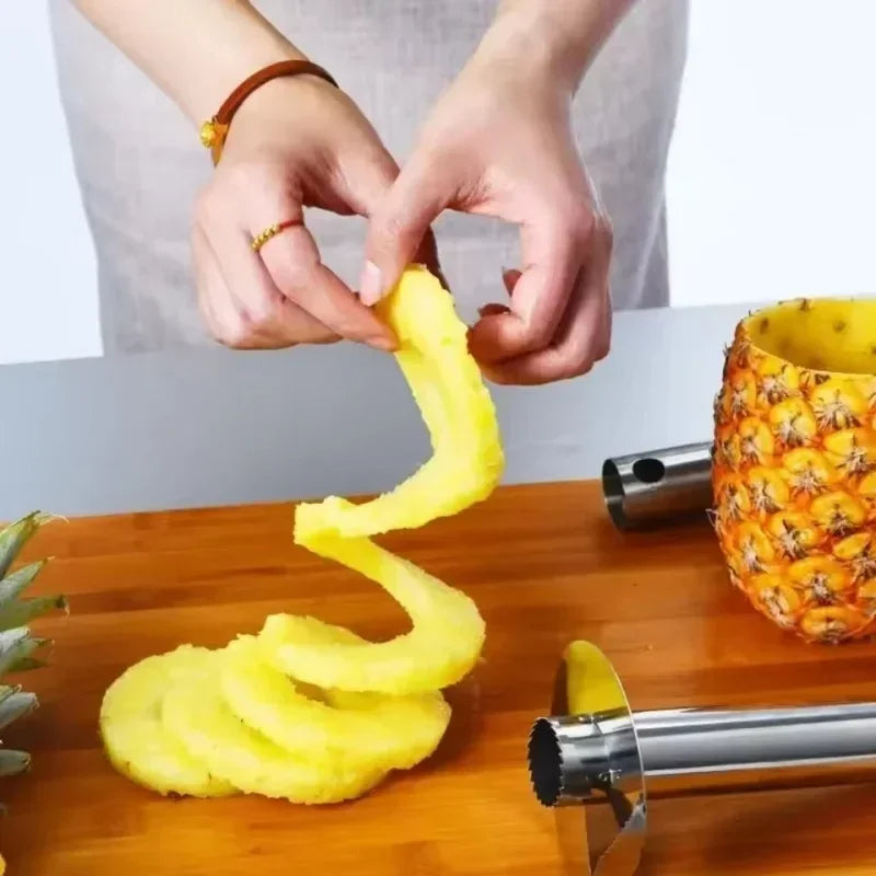 coupe ananas jaune