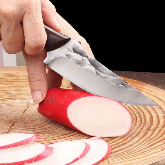 couteaux de cuisine oignon rouge