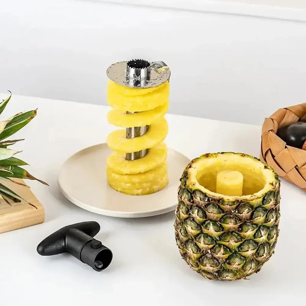 coupe ananas spirale