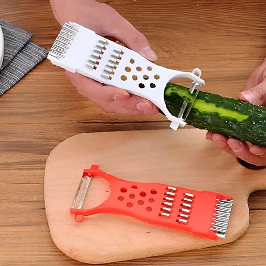 Cuisine mandoline blanche