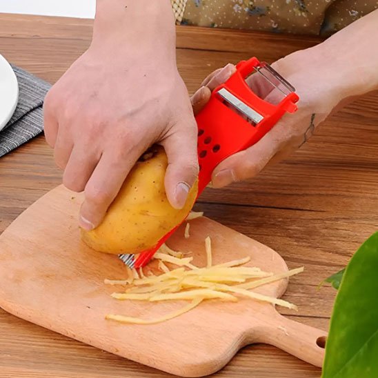 Cuisine mandoline rouge