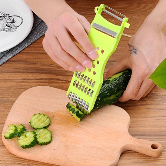 Cuisine mandoline vert