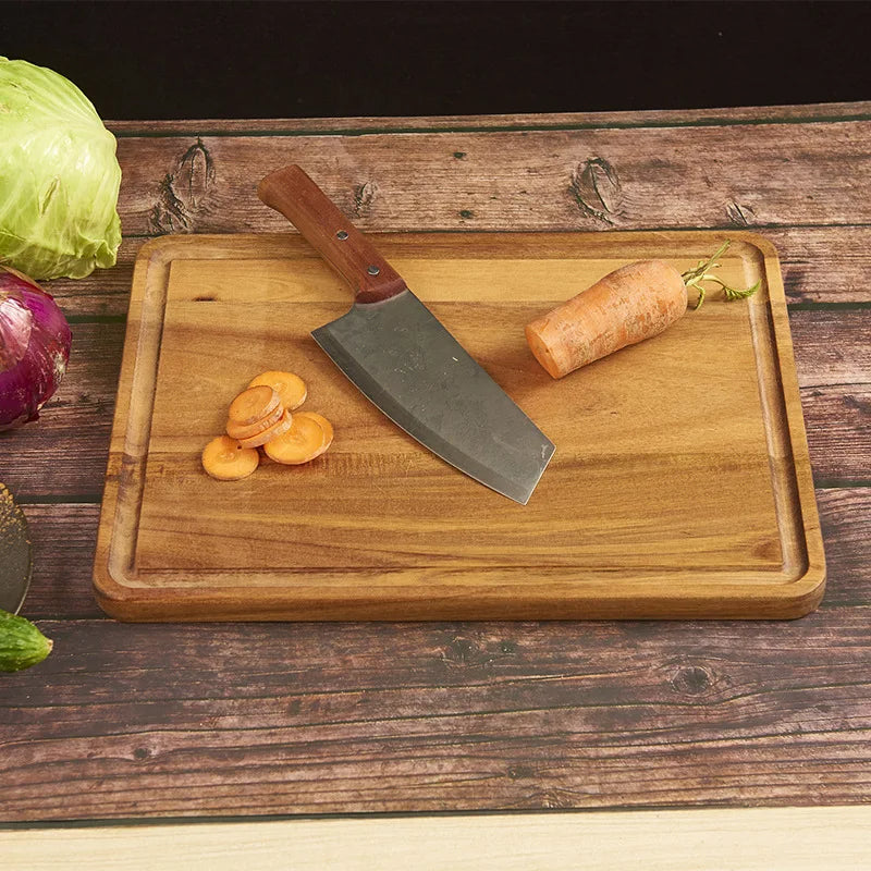 planche a decouper en bois cuisine haut de gamme