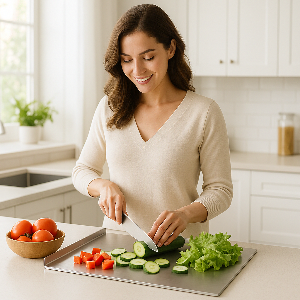 planche a decouper professionnelle legume
